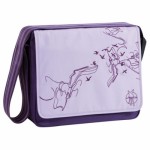 Sac � langer mallette Casual oiseaux violet - L�ssig
