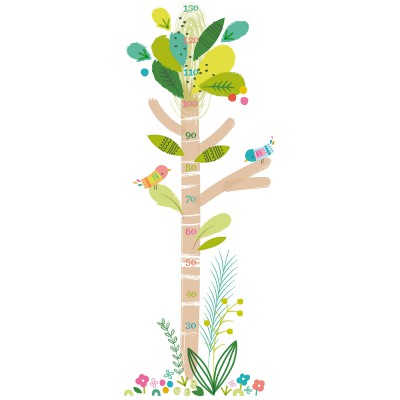 Toise adhésive safari princess safari princess by paper&cloth