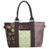Sac � langer City Shopper Choco et vert
