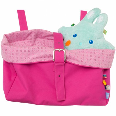 Sac à jouets rose