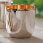 Timbale � l'int�rieur dor� Alta (argent massif 925�) - Robbe & Berking