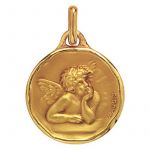 M�daille Ange Rapha�l (or jaune) - A.Augis