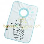 Bavoir 2�me �ge Barbamartien bleu - Babycalin