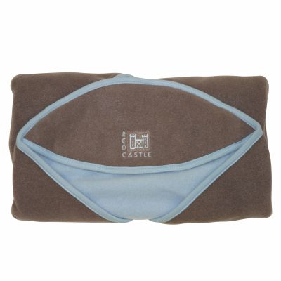 Babynomade polaire marron et ciel (taille 1 :  66 x 85 cm)   par  Red Castle