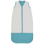 Gigoteuse Vichy bleu (90 cm) - Taftan
