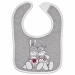 Bavoir m�dium Paquito et Lolita - Noukie's