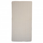Matelas nomade ray� beige (120 x 60 cm) - Candide