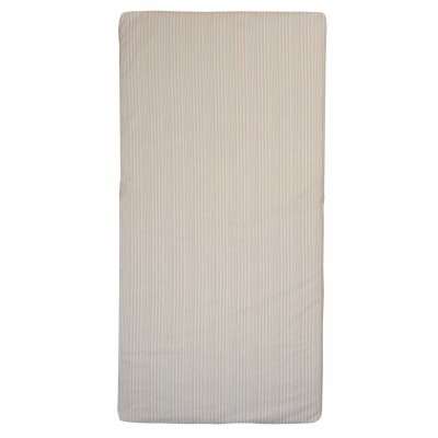 Matelas nomade ray� beige (120 x 60 cm) par Candide