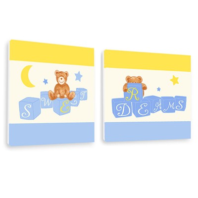 Tableau duo ourson 