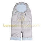 Combizip gris clair et ciel (taille 2) - Red Castle