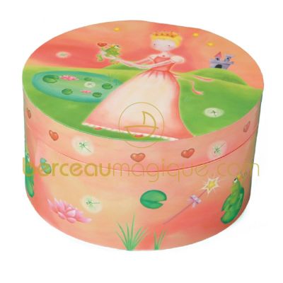 Bo�te � musique ronde Grenouille par Trousselier