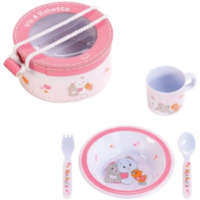 Coffret repas iris & babette (4 pièces)