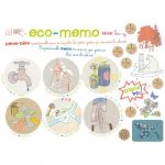 Stickers repositionnables Eco-m�mo - Mimi'lou