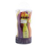 Lot de 6 cuill�res et 4 fourchettes soft - B�aba