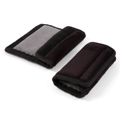 Paire de coussinets protège ceinture soft wraps noir