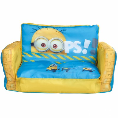 Canapé gonflable convertible les minions