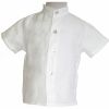 Chemise blanche manches courtes (6 mois � 8 ans)