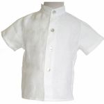 Chemise blanche manches courtes (6 mois � 8 ans) - Nice Kids