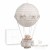 Lampe montgolfi�re ours vichy beige