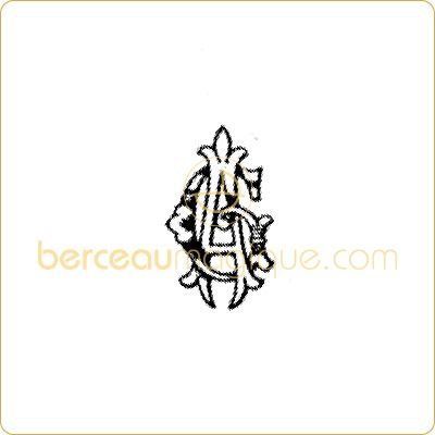 Gravure d'initiales sur bijou en or ou argent (mod�le 46) par Atelier de gravure