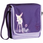 Mini sac bandouli�re Faon parme par L�ssig 
