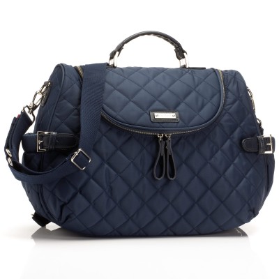 Sac à langer maman poppy bleu marine