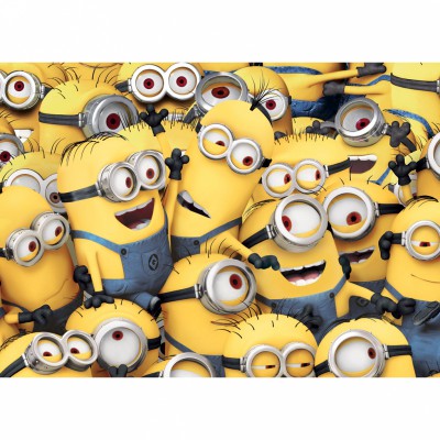 Tapis rectangulaire les minions (95 x 133 cm)