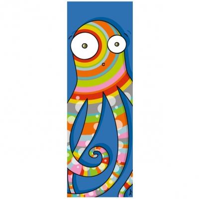 Tableau tête de pieuvre (20 x 60 cm)