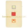 Couvre lit Corail, rouge & co 