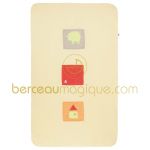 Couvre lit Corail, rouge & co  - Sucre d'orge