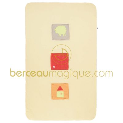 Couvre lit Corail, rouge & co  par Sucre d'orge