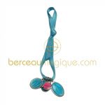 Bracelet miraculeux ruban en satin bleu - M�r�sine