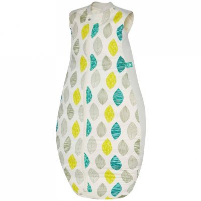 Gigoteuse printemps automne coton bio feuilles vertes tog 1 (80 cm)