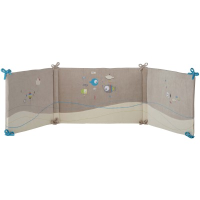 Tour de lit blip blap blop (pour lits 60 x 120 cm et 70 x 140 cm)