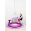 Tapis crochet pink (120 cm)