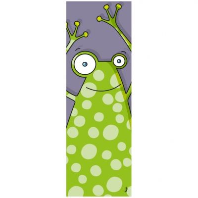 Tableau tête de grenouille (20 x 60 cm)