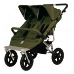 Poussette double Duo Vert olive - EasyWalker