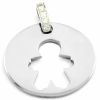 Anneau en diamants pour pendentif Loupidou (or blanc ou or jaune et diamants)