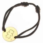 Bracelet cordon Pastille Petite fille ou Petit gar�on (Moyen mod�le) - Loupidou