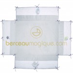 Tapis de parc avec rebords Arthur & Merlin (75 x 95 cm) - Noukie's