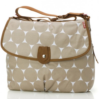 Sac à langer maman satchel jumbo beige