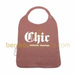 Bavoir violine Chic comme Maman - M�r�sine