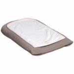 Matelas � langer taupe et rose - Red Castle