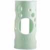 Housse de protection en silicone pour biberon en verre Poudr� bleu