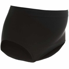 Pack 2 strings femme enceinte Blanc - sans coutures, microfibre