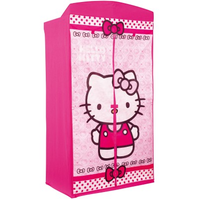 Penderie en tissu hello kitty