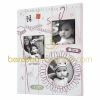 Cadre photo Scrapbook rose