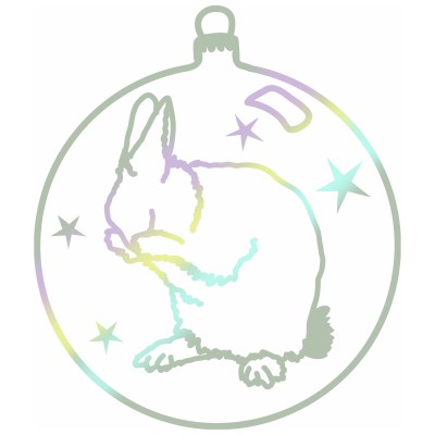Stickers mural Dodo-boule Lapin par Mimi'lou