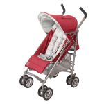 Poussette CityLink 2 rouge / gris perle - Red Castle