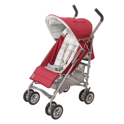Poussette CityLink 2 rouge / gris perle par Red Castle